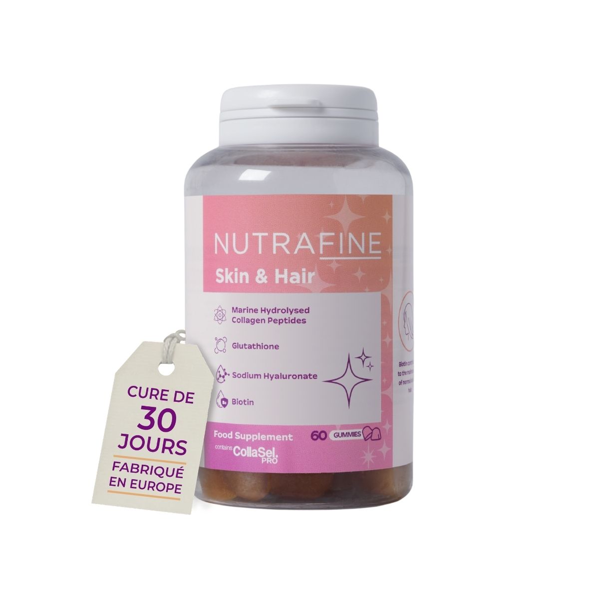 Skin & Hair Gummies Fr