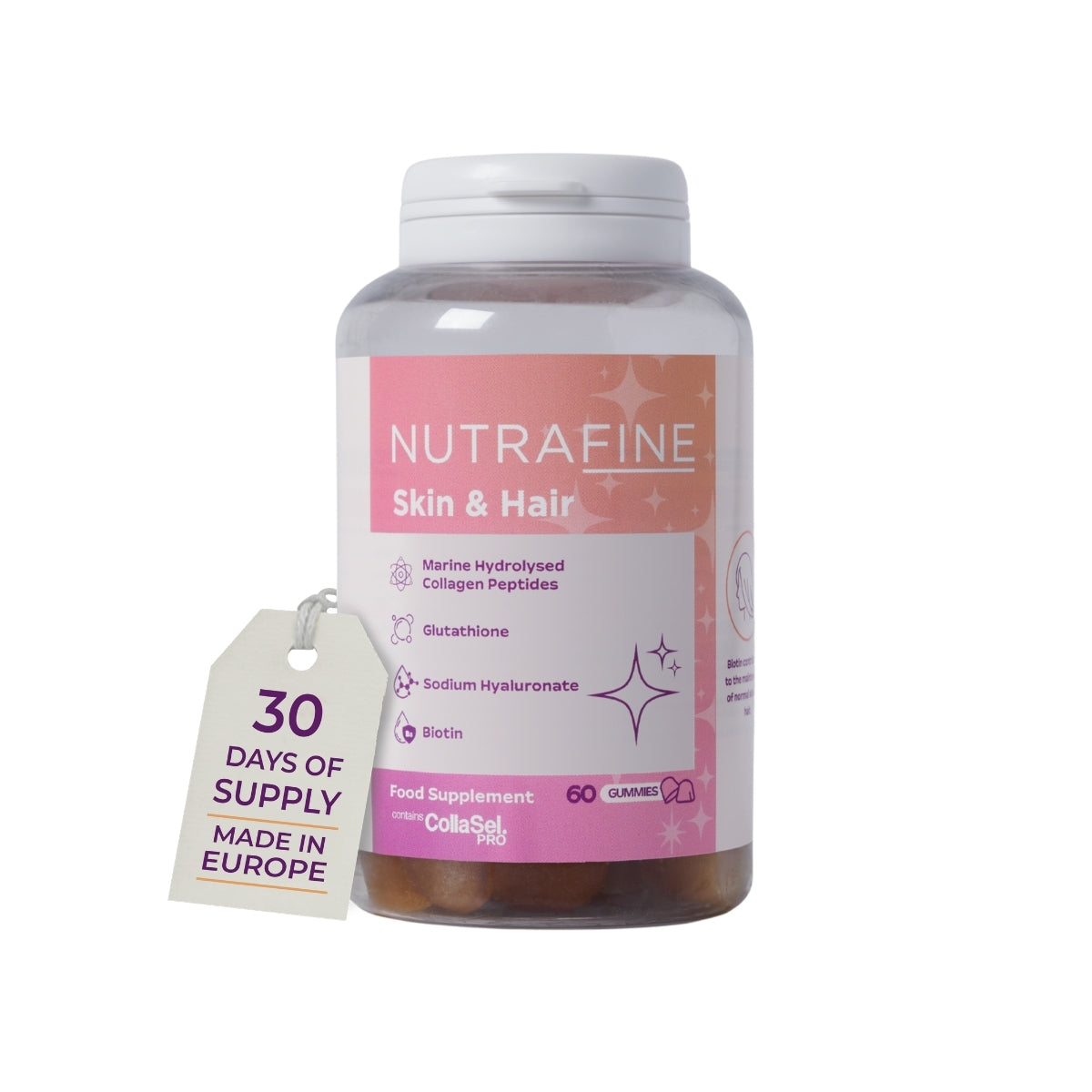 Skin & Hair Gummies Eng