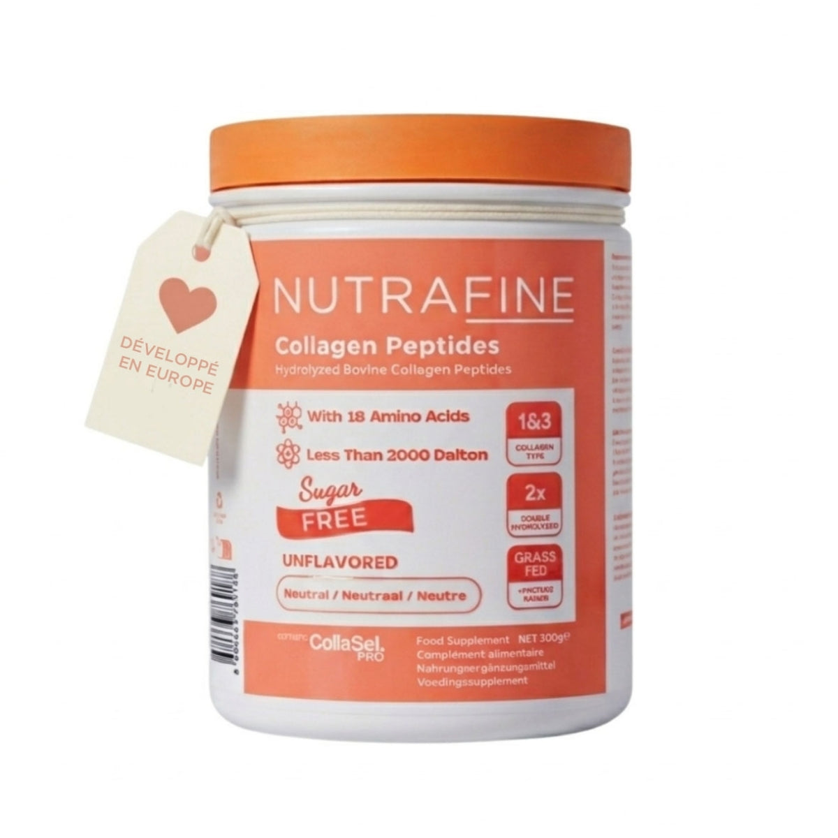 Peptides de collagène bovin – Cliniquement testés – Peptides de types I et III -FR