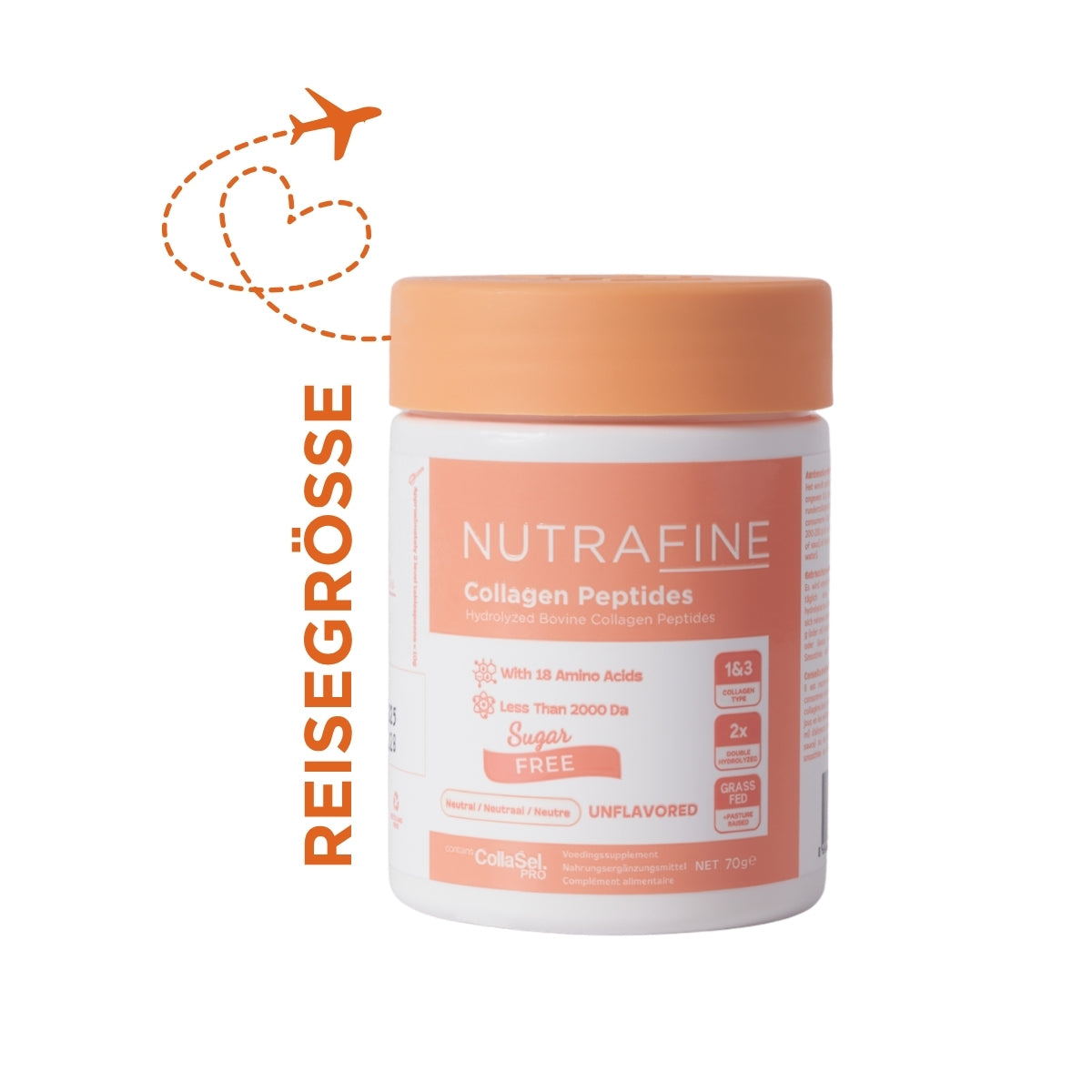 Nutrafine Bovine Kolajen 70 gr (7 greens)